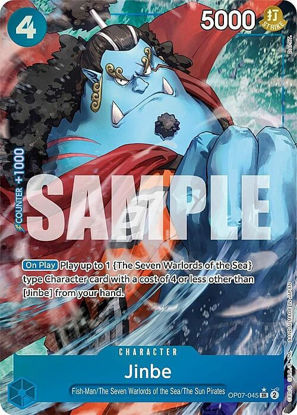 Jinbe (Alternate Art) - OP07-045a - Alternate Art