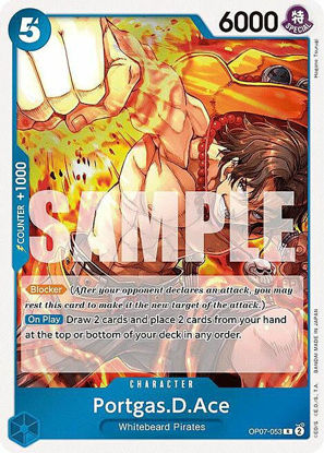 Portgas.D.Ace - OP07-053 - Rare