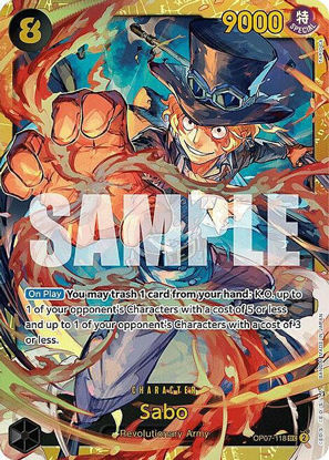 Sabo - OP07-118 - Secret Rare