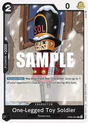 One-Legged Toy Soldier - OP05-081 - Uncommon