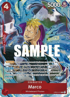 Marco (Alternate Art) - OP02-018a - Alternate Art