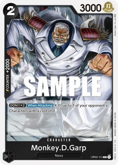 Monkey.D.Garp - OP02-115 - Rare