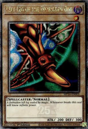 Left Leg of the Forbidden One - MP24-EN003 - Quarter Century Secret Rare 1st Edition