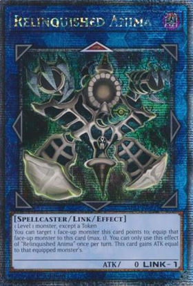 Relinquished Anima - MP24-EN007 - Quarter Century Secret Rare 1st Edition