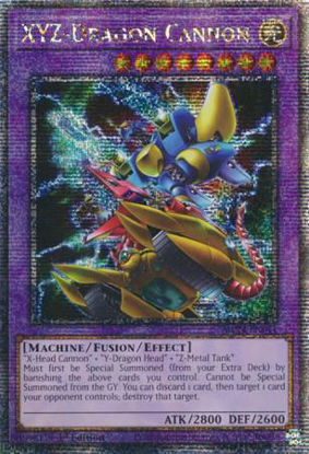 XYZ-Dragon Cannon - MP24-EN011 - Quarter Century Secret Rare 1st Edition