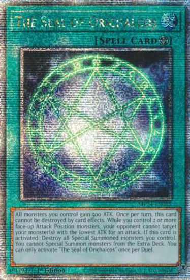 The Seal of Orichalcos - MP24-EN015 - Quarter Century Secret Rare 1st Edition