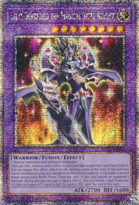 Gilti-Gearfried the Magical Steel Knight - MP24-EN016 - Quarter Century Secret Rare 1st Edition