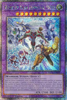 Wake Up Your Elemental HERO - MP24-EN018 - Quarter Century Secret Rare 1st Edition