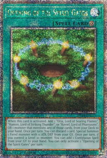 Opening of the Spirit Gates - MP24-EN019 - Quarter Century Secret Rare 1st Edition