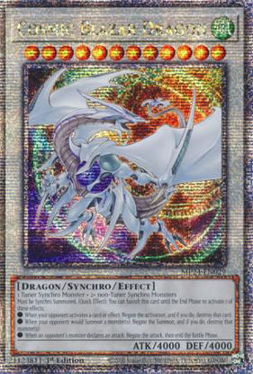 Cosmic Blazar Dragon - MP24-EN029 - Quarter Century Secret Rare 1st Edition