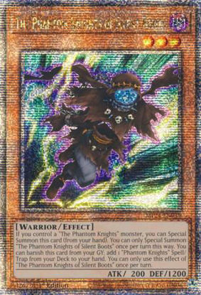 The Phantom Knights of Silent Boots - MP24-EN039 - Quarter Century Secret Rare 1st Edition