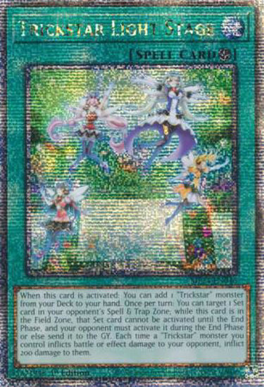 Trickstar Light Stage - MP24-EN046 - Quarter Century Secret Rare 1st Edition