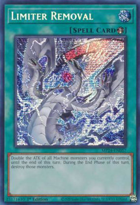 Limiter Removal - MP24-EN057 - Secret Rare 1st Edition