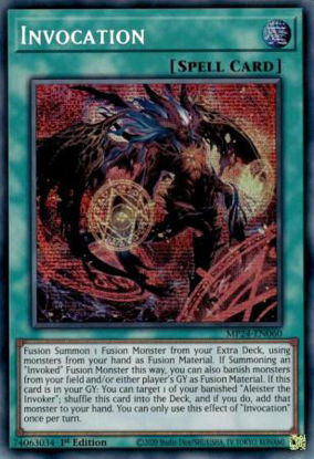 Invocation - MP24-EN060 - Secret Rare 1st Edition