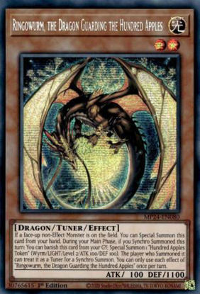 Ringowurm, the Dragon Guarding the Hundred Apples - MP24-EN080 - Secret Rare 1st Edition