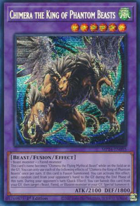 Chimera the King of Phantom Beasts - MP24-EN095 - Secret Rare 1st Edition