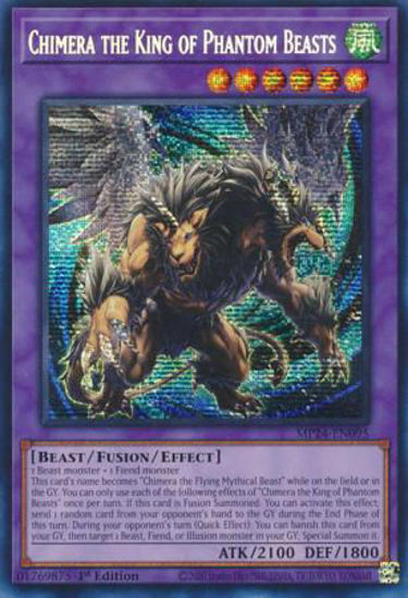 Chimera the King of Phantom Beasts - MP24-EN095 - Secret Rare 1st Edition