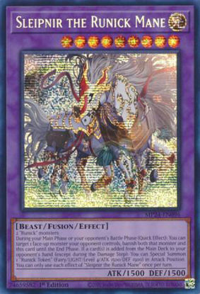 Sleipnir the Runick Mane - MP24-EN096 - Secret Rare 1st Edition