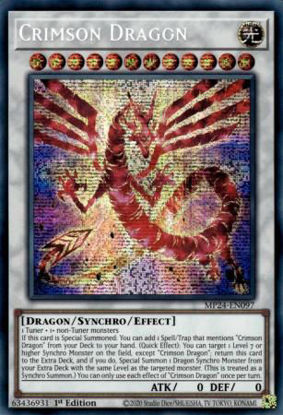 Crimson Dragon - MP24-EN097 - Secret Rare 1st Edition