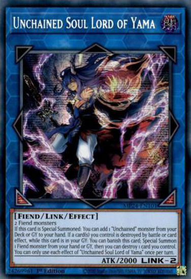 Unchained Soul Lord of Yama - MP24-EN101 - Secret Rare 1st Edition