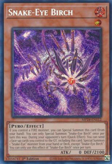 Snake-Eye Birch - MP24-EN112 - Secret Rare 1st Edition