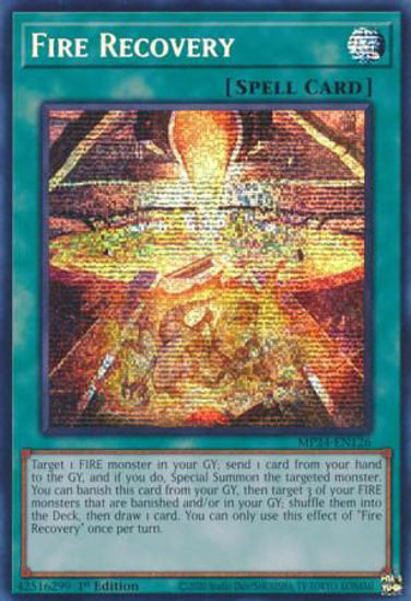 Fire Recovery - MP24-EN126 - Secret Rare 1st Edition