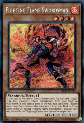 Fighting Flame Swordsman - MP24-EN132 - Secret Rare 1st Edition