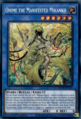 Ohime the Manifested Mikanko - MP24-EN135 - Secret Rare 1st Edition