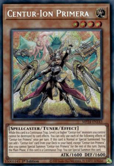 Centur-Ion Primera - MP24-EN143 - Secret Rare 1st Edition