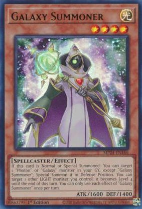 Galaxy Summoner - MP24-EN166 - Ultra Rare 1st Edition