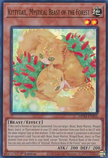 Kittytail, Mystical Beast of the Forest - MP24-EN205 - Ultra Rare 1st Edition