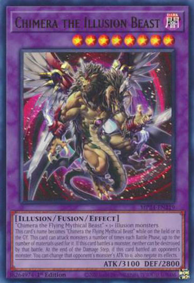 Chimera the Illusion Beast - MP24-EN219 - Ultra Rare 1st Edition