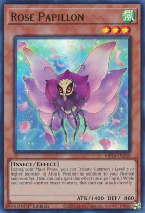 Rose Papillon - MP24-EN250 - Ultra Rare 1st Edition