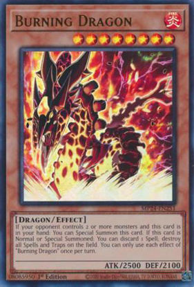 Burning Dragon - MP24-EN251 - Ultra Rare 1st Edition