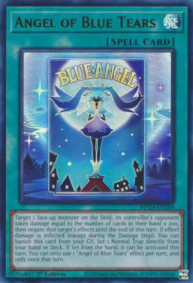 Angel of Blue Tears - MP24-EN269 - Ultra Rare 1st Edition