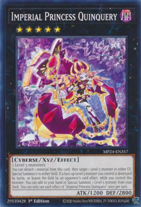 Imperial Princess Quinquery - MP24-EN357 - Common 1st Edition