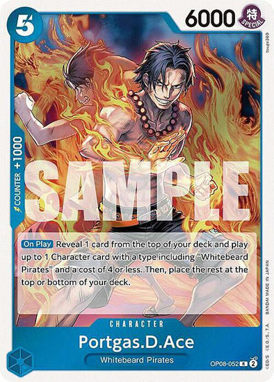 Portgas.D.Ace - OP08-052 - Rare