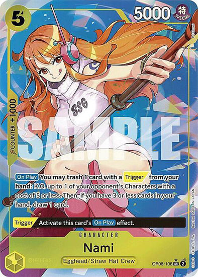 Nami (Alternate Art) - OP08-106a - Alternate Art