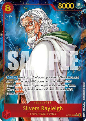 Silvers Rayleigh (Alternate Art) - OP08-118a - Alternate Art