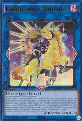 Knightmare Unicorn - RA01-EN043 - (V.9 - Ultra Rare) 1st Edition