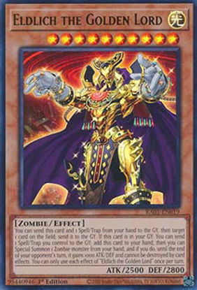 Eldlich the Golden Lord - RA01-EN019 - (V.1 - Super Rare) 1st Edition