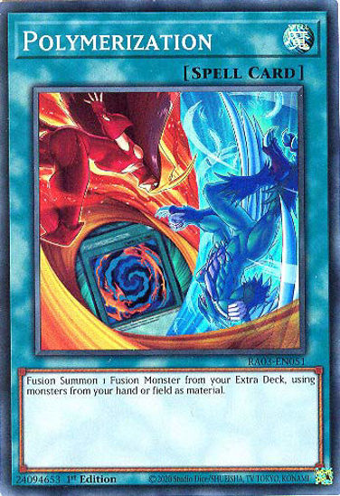 Polymerization (Alt Art) - RA03-EN051 - Super Rare 1st Edition