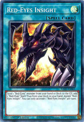 Red-Eyes Insight - RA03-EN061 - Super Rare 1st Edition