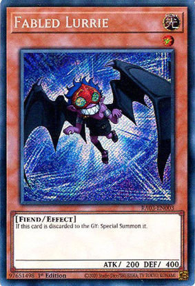 Fabled Lurrie - RA03-EN003 - Secret Rare 1st Edition