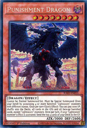 Punishment Dragon - RA03-EN015 - Secret Rare 1st Edition