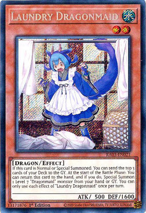 Laundry Dragonmaid - RA03-EN021 - Secret Rare 1st Edition