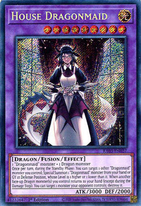 House Dragonmaid - RA03-EN037 - Secret Rare 1st Edition