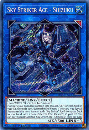 Sky Striker Ace - Shizuku - RA03-EN043 - Secret Rare 1st Edition