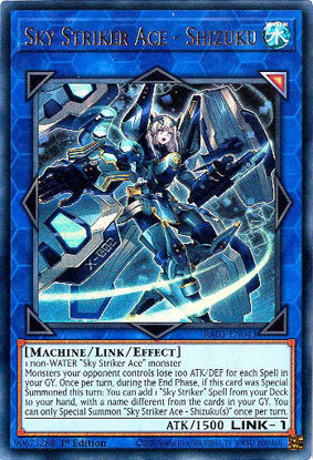 Sky Striker Ace - Shizuku - RA03-EN043 - Ultra Rare 1st Edition