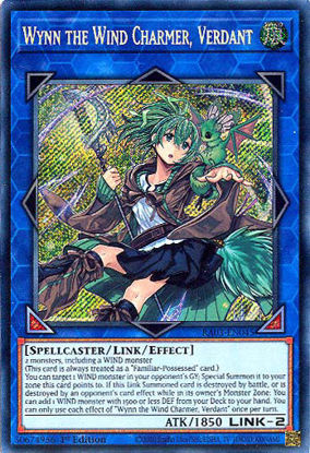 Wynn the Wind Charmer, Verdant - RA03-EN045 - Secret Rare 1st Edition